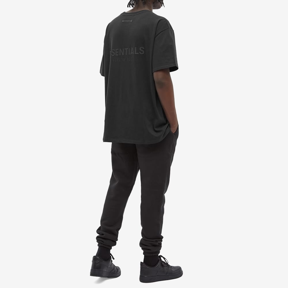 Fear of God Essentials T-shirt (SS21) Black/Stretch Limo — XXS — Lifestyle View