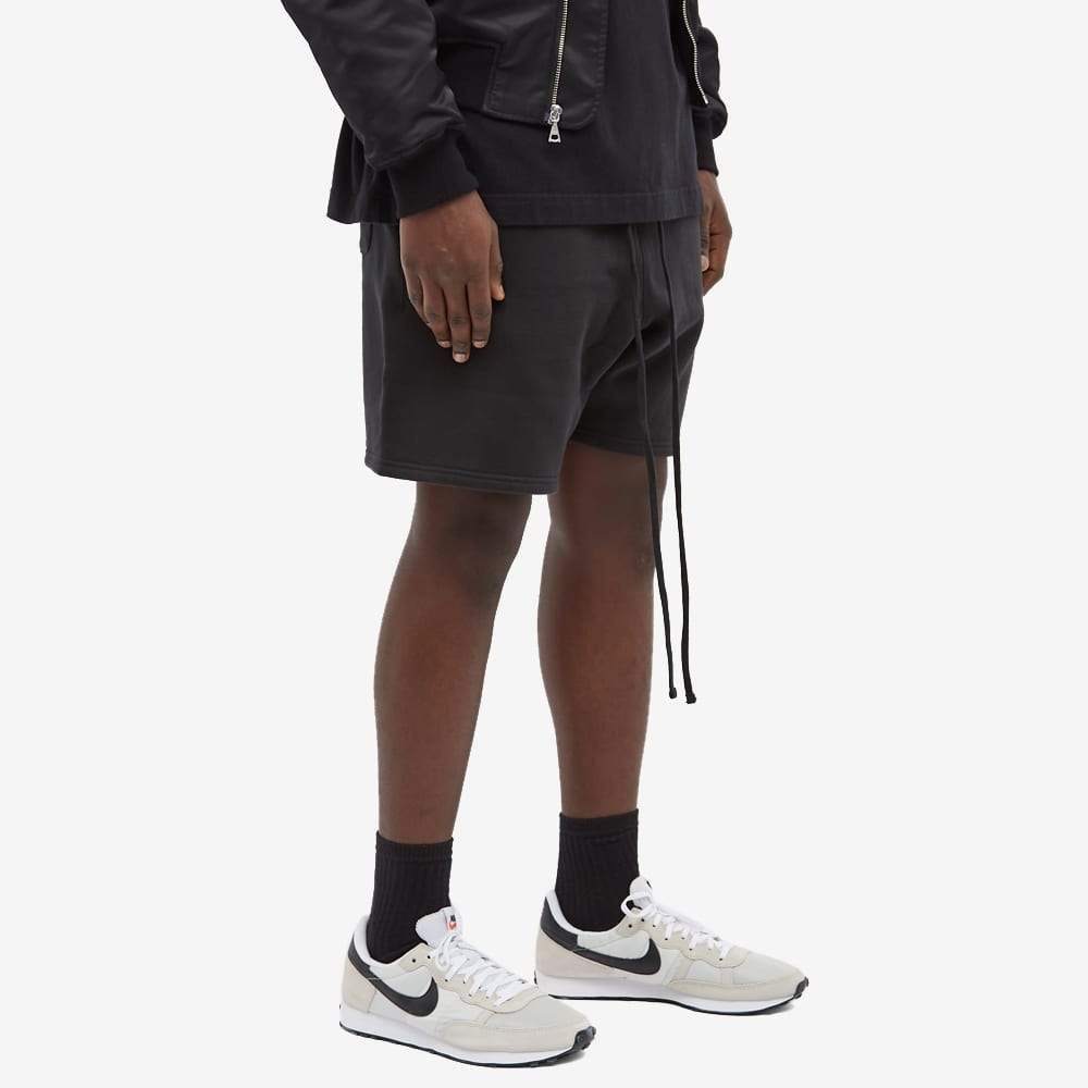 FEAR OF GOD ESSENTIALS Shorts (SS21) Black/Stretch Limo — XXS — Back View