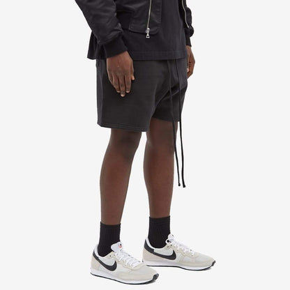 FEAR OF GOD ESSENTIALS Shorts (SS21) Black/Stretch Limo — XXS — Back View