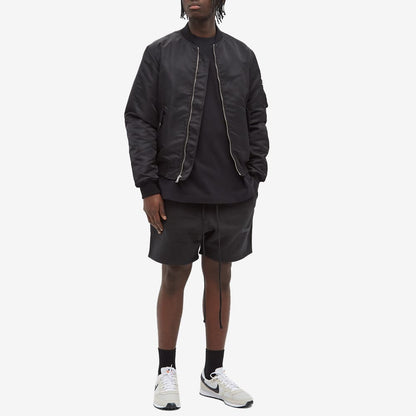 FEAR OF GOD ESSENTIALS Shorts (SS21) Black/Stretch Limo — XXS — Detail View