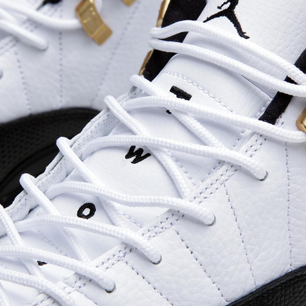 Air Jordan 12 Retro Taxi — UK 3 | EU 35.5 | US 3.5 — Top View
