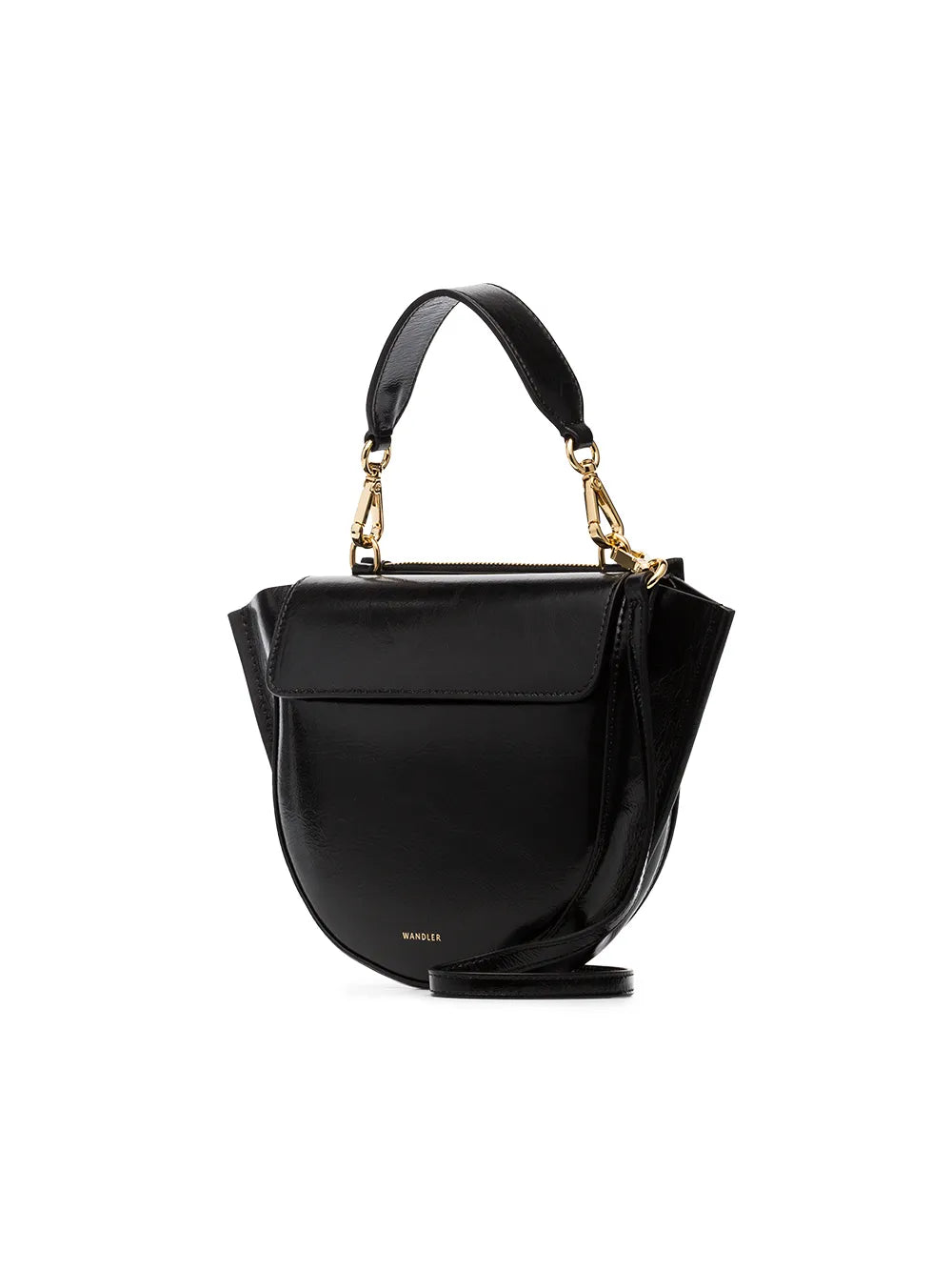 Wandler Mini Hortensia Leather Shoulder Bag — Same as shown — Size One Size — Top View