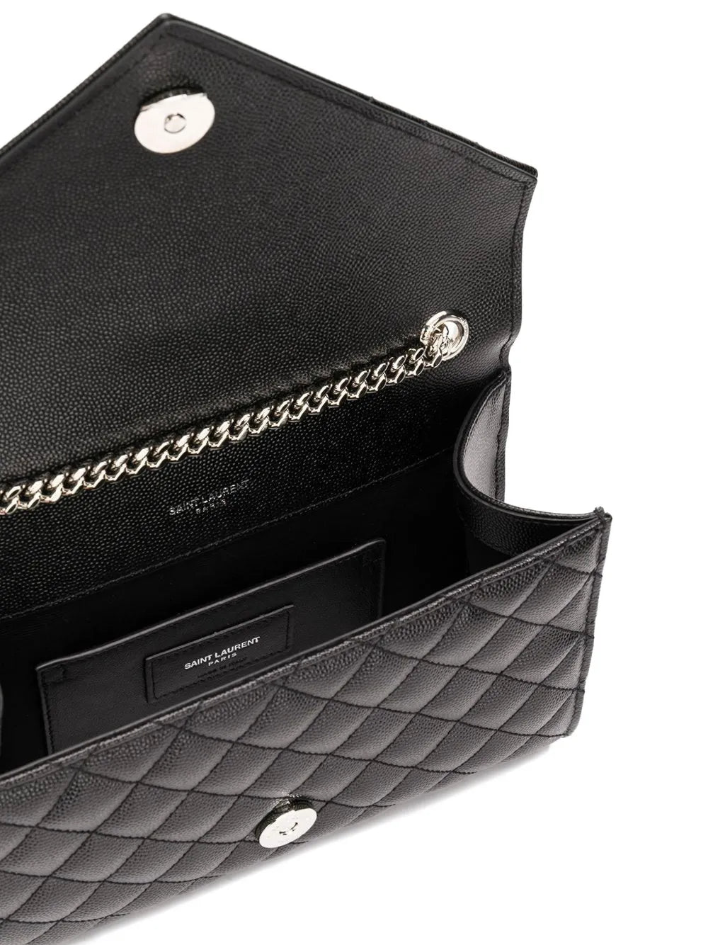 Saint Laurent Envelope Matelasse Shoulder Bag — Same as shown — Size One Size — Detail View