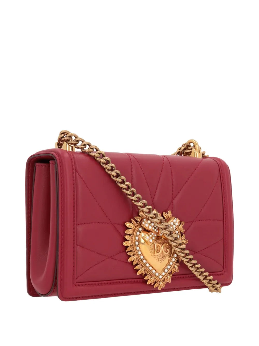 Dolce Gabbana Medium Devotion Shoulder Bag — Same as shown — Size One Size — Top View
