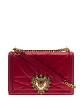 Dolce Gabbana Large Devotion Quilted Shoulder Bag — Same as shown — Size One Size — Front View