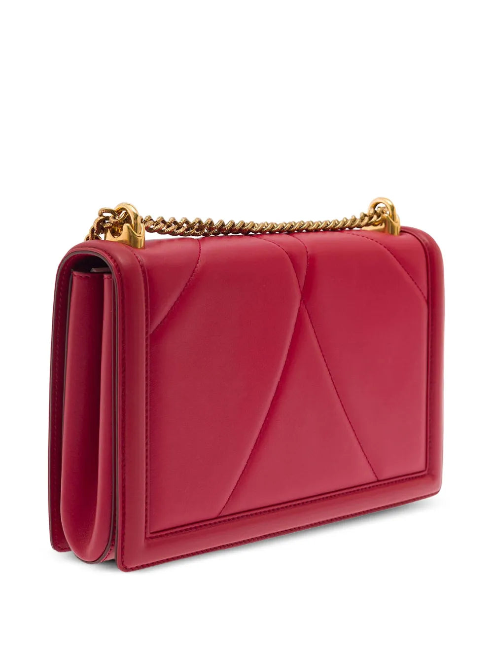 Dolce Gabbana Large Devotion Quilted Shoulder Bag — Same as shown — Size One Size — Side View