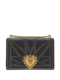 Dolce Gabbana Large Devotion Quilted Shoulder Bag — Same as shown — Size One Size — Front View