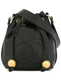 Chanel Pre Owned 1994 1996 Drawstring Chain Mini Shoulder Bag — Same as shown — Size One Size — Front View