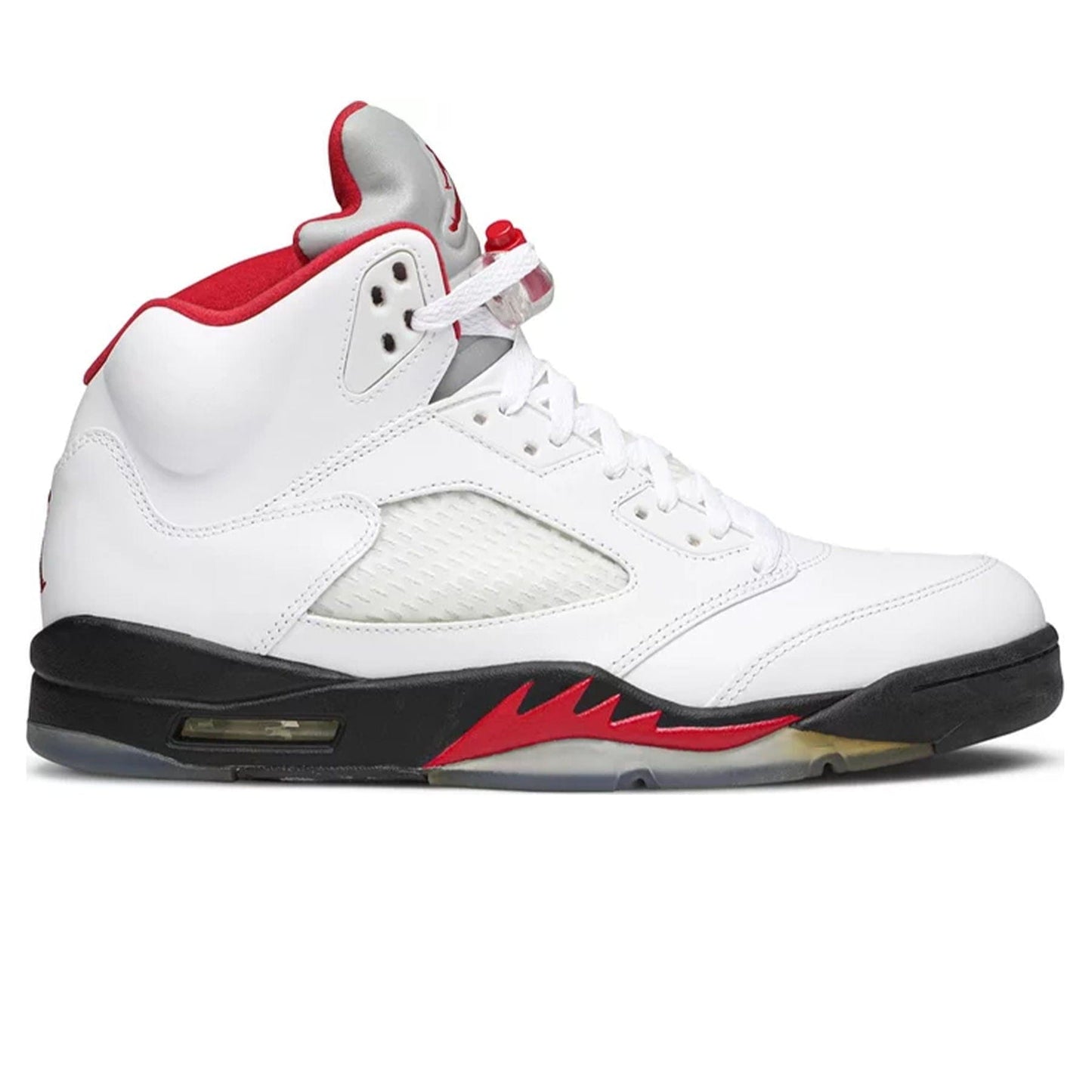 Air Jordan 5 Retro 'White Fire Red' 2013 — UK 3 | EU 35.5 | US 3.5 — Side View