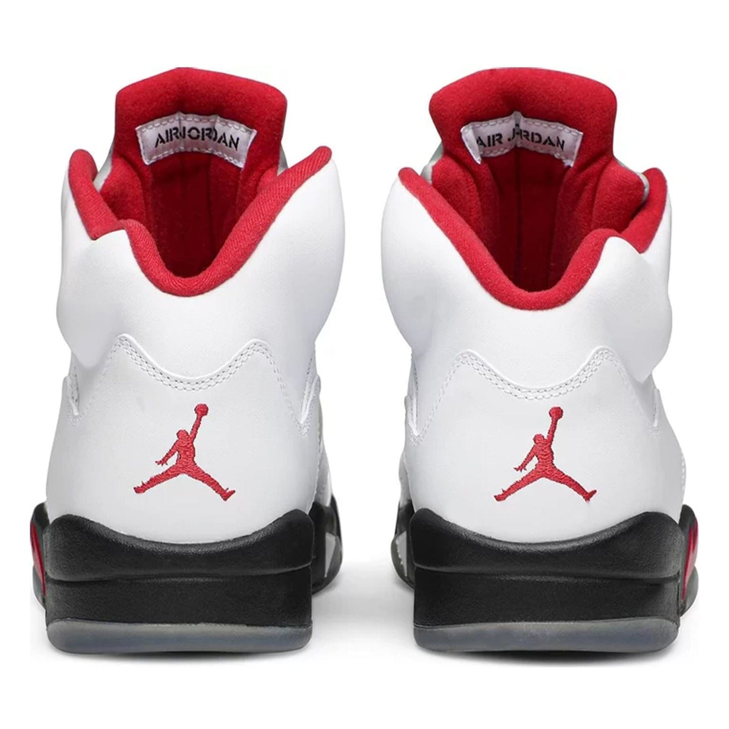 Air Jordan 5 Retro 'White Fire Red' 2013 — UK 3 | EU 35.5 | US 3.5 — Top View