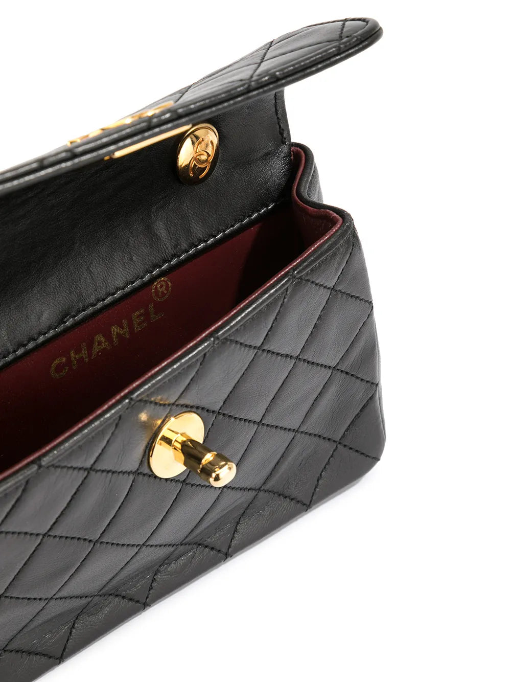 Chanel Pre Owned Cc Logo Chain Shoulder Bag — Same as shown — Size One Size — Detail View