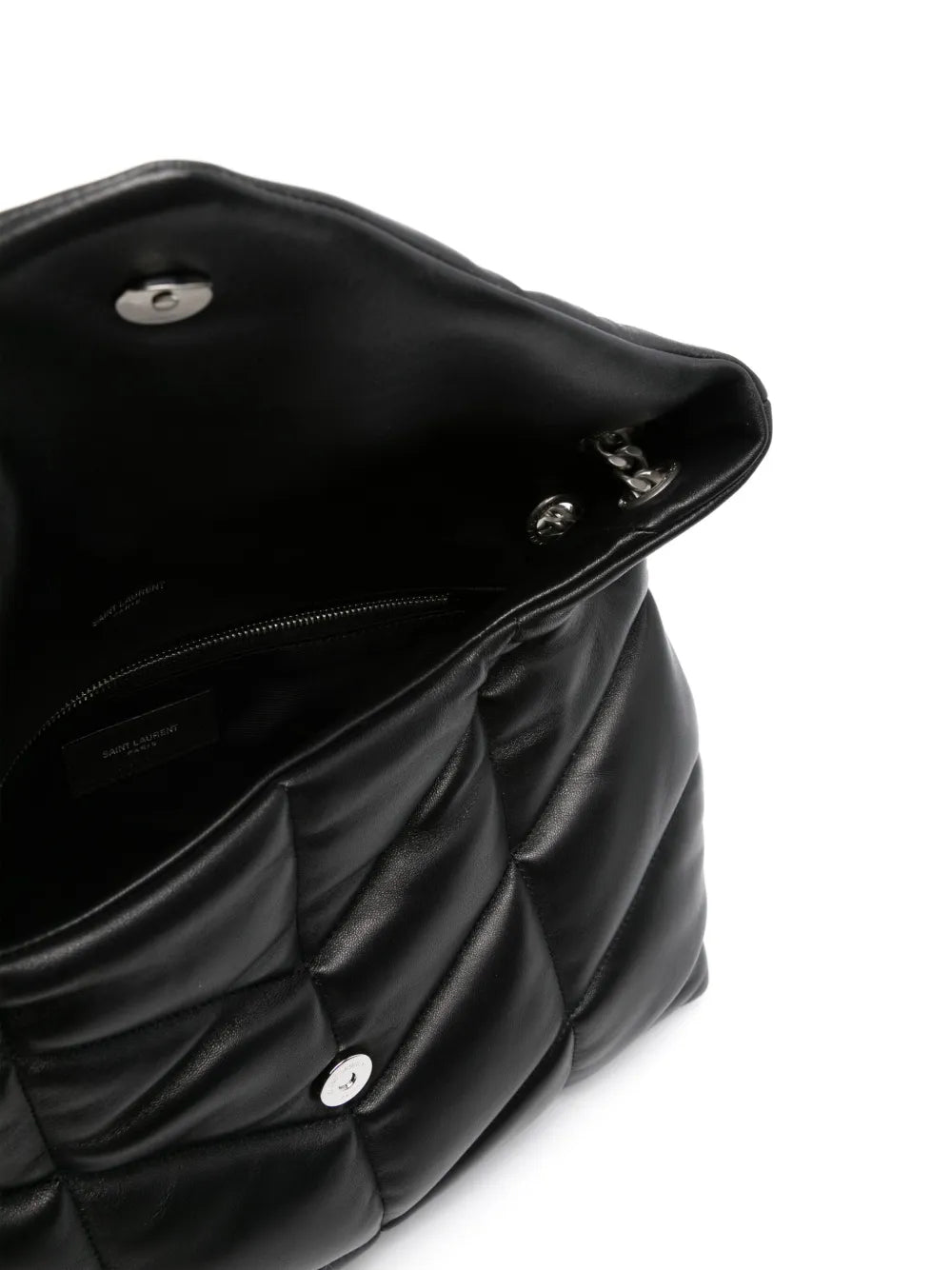 Saint Laurent Medium Loulou Leather Shoulder Bag — Same as shown — Size One Size — Detail View