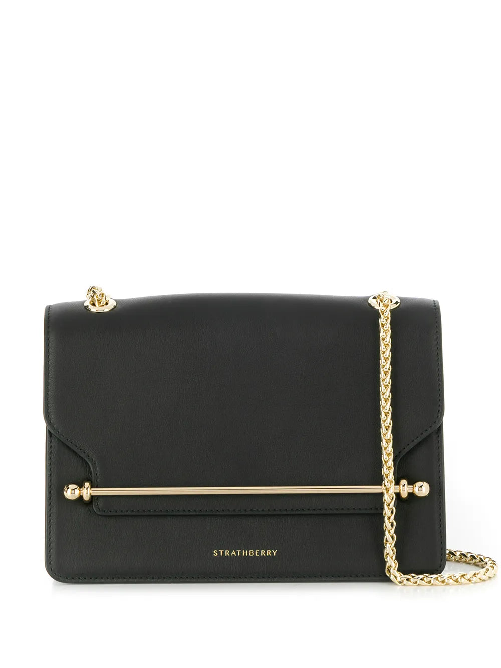 Strathberry Bar Detail Shoulder Bag — Same as shown — Size One Size — Front View