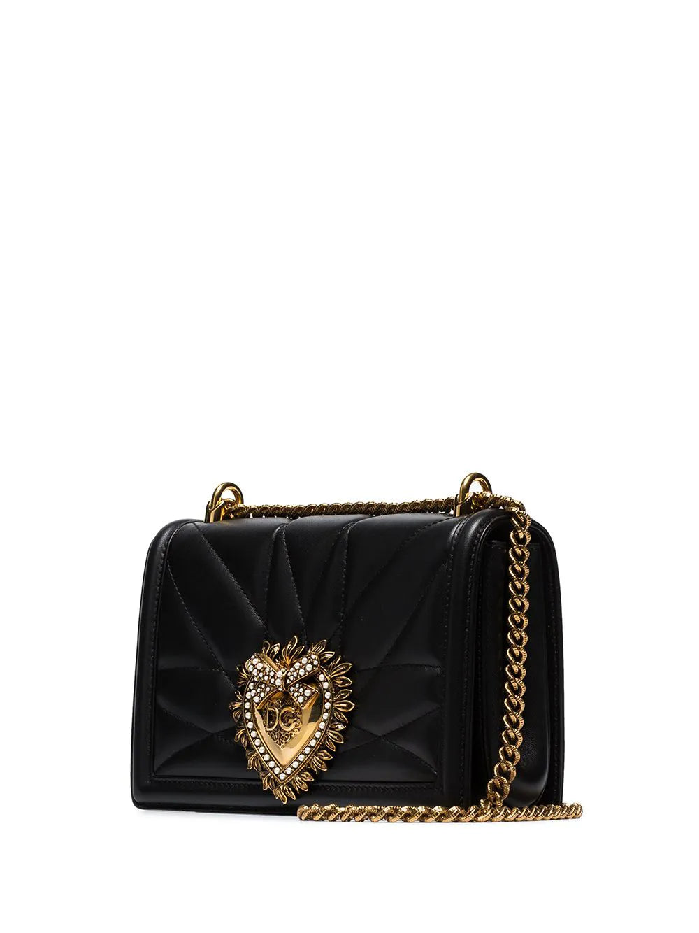 Dolce Gabbana Medium Devotion Shoulder Bag — Same as shown — Size One Size — Top View