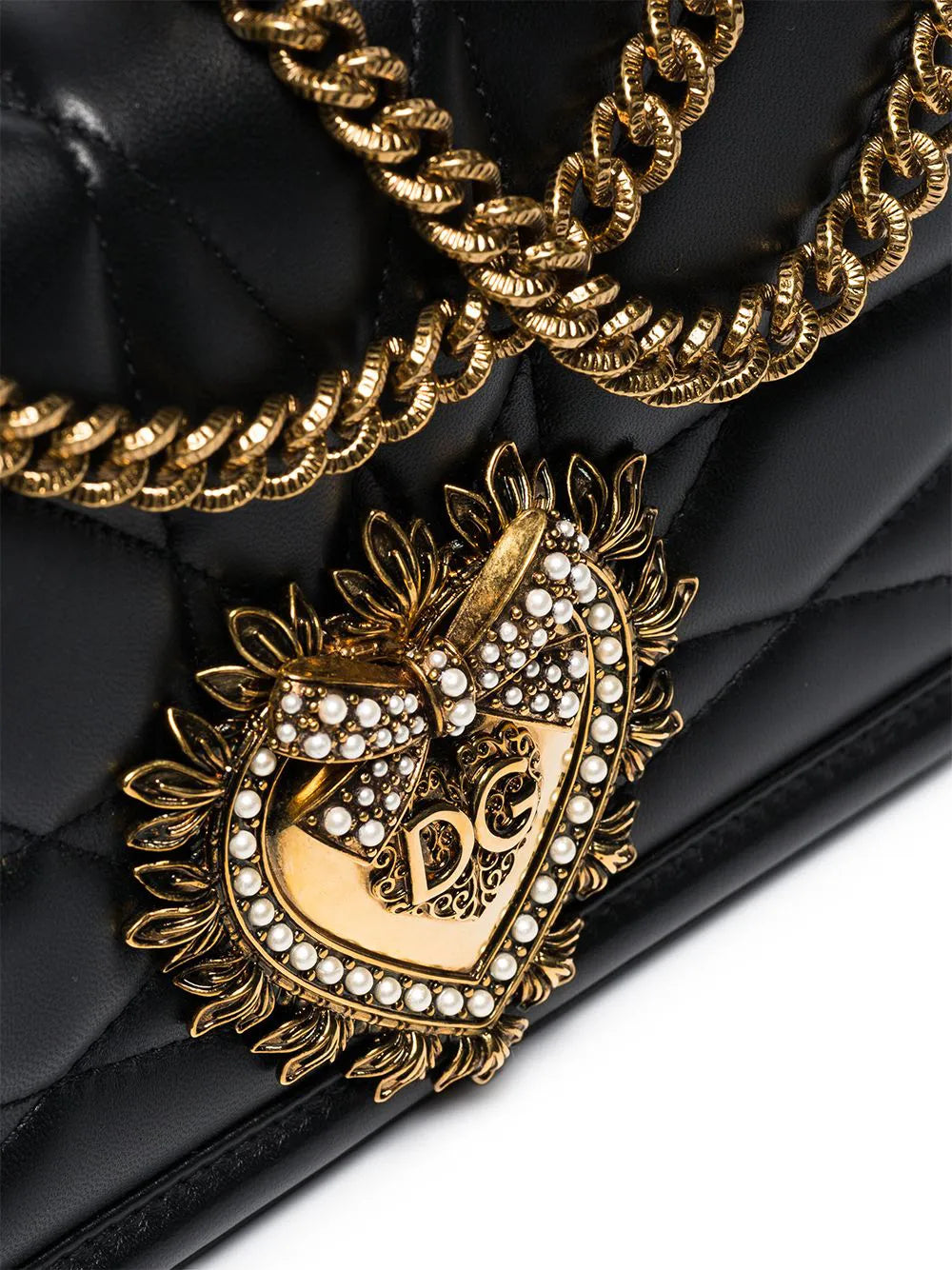 Dolce Gabbana Medium Devotion Shoulder Bag — Same as shown — Size One Size — Detail View