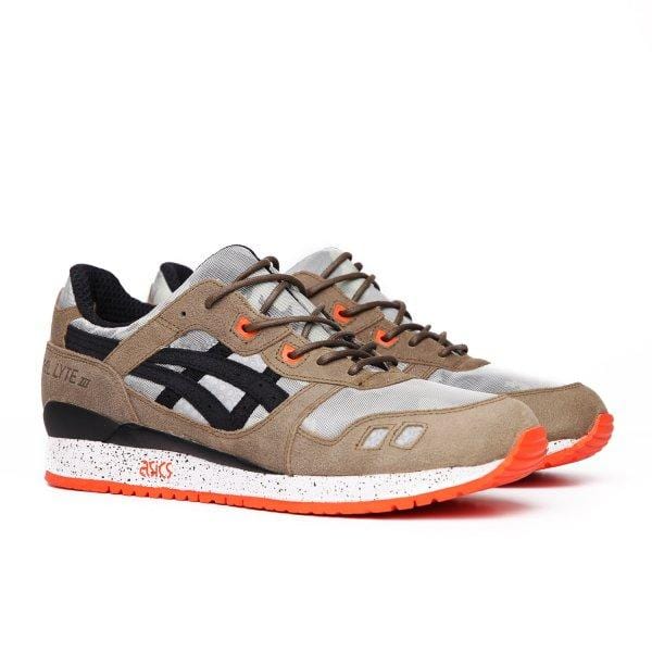 ASICS Bait X Asics Gel Lyte III Guardian Khaki — UK 3 | EU 36 | US 4 — Back View