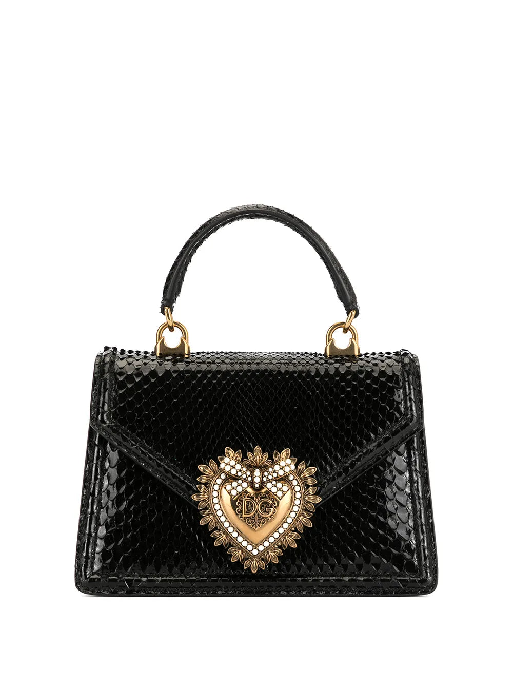 Dolce Gabbana Small Devotion Top Handle Bag — Same as shown — Size One Size — Front View