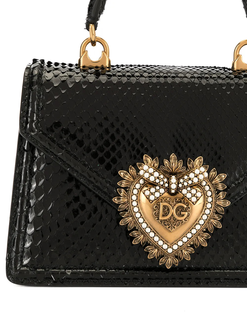 Dolce Gabbana Small Devotion Top Handle Bag — Same as shown — Size One Size — Top View