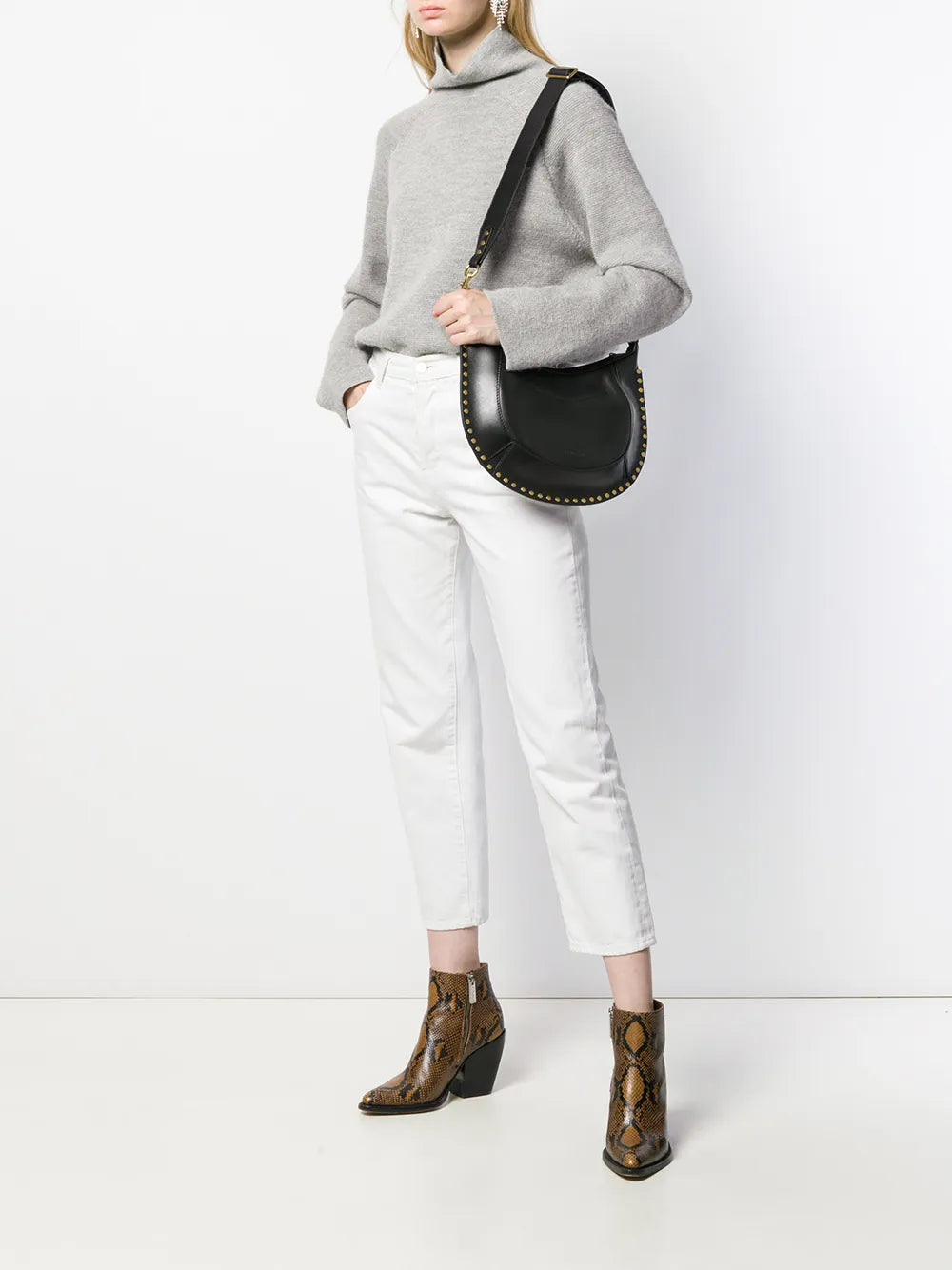 Isabel Marant Naoko Shoulder Bag — Same as shown — Size One Size — Side View