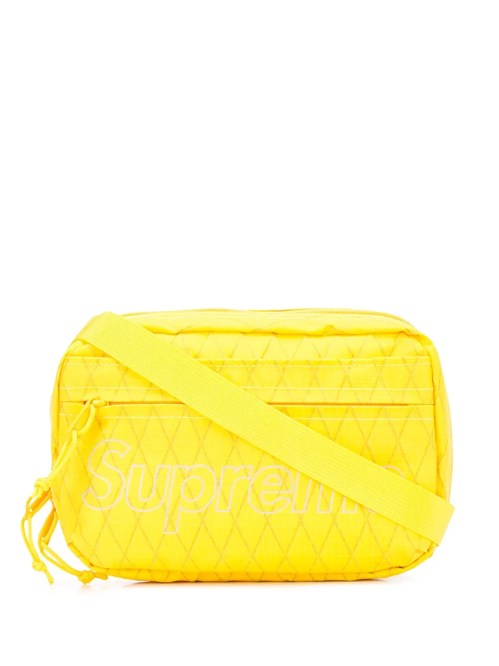 Supreme Logo Print Shoulder Bag — Same as shown — Size One Size — Front View