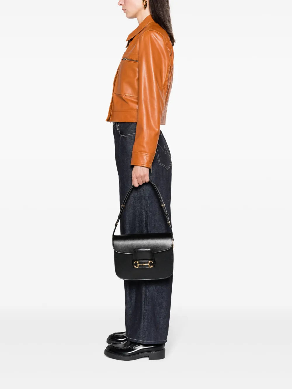 Gucci 1955 Horsebit Shoulder Bag — Same as shown — Size One Size — Side View