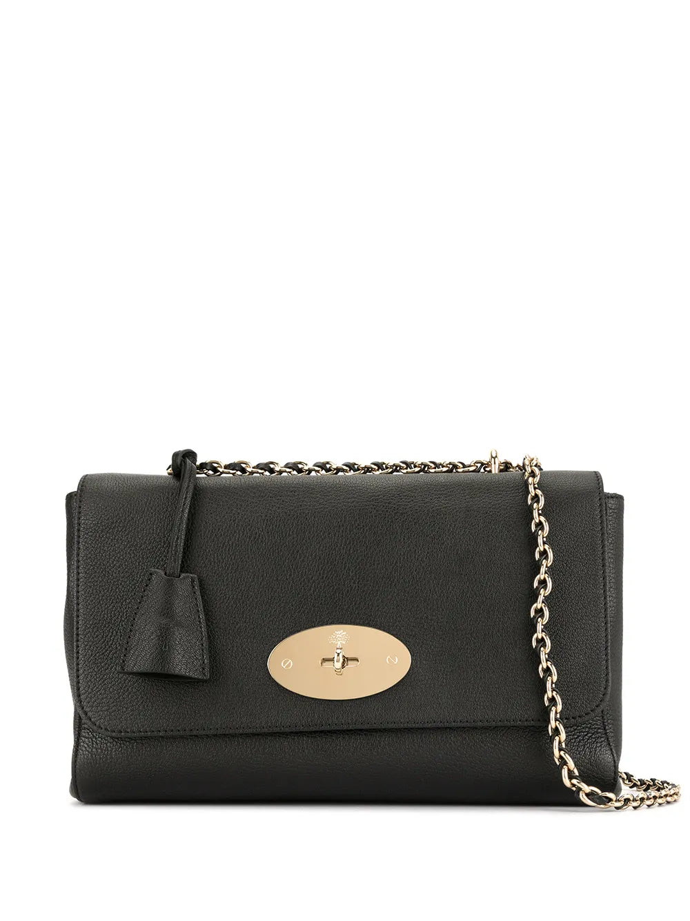 Mulberry Lily Leather Shoulder Bag — Same as shown — Size One Size — Front View