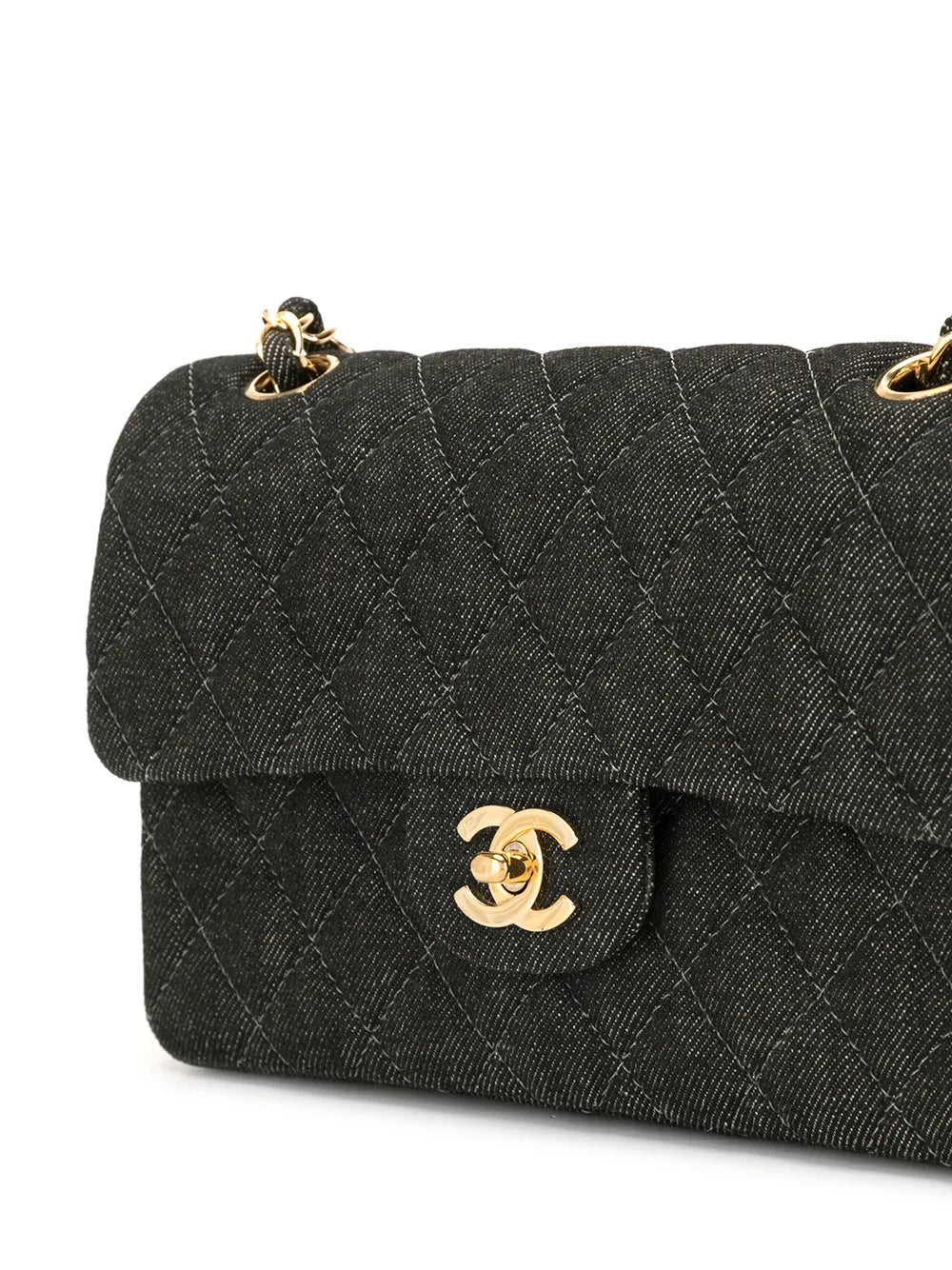 Chanel Pre Owned Double Flap Shoulder Bag — Same as shown — Size One Size — Top View