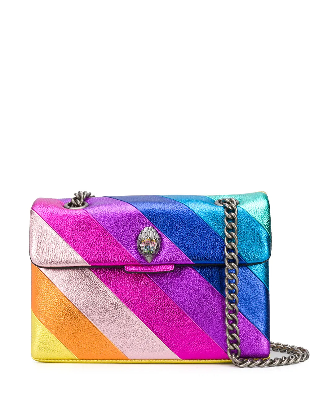 Kurt Geiger London Kensington Leather Shoulder Bag — Same as shown — Size One Size — Front View