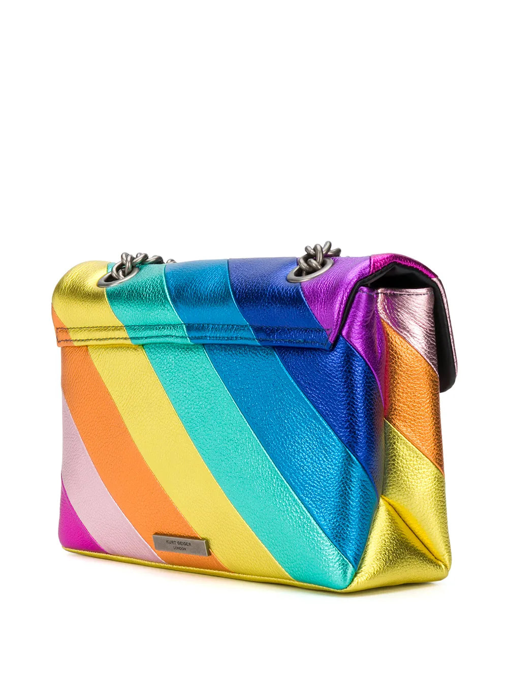 Kurt Geiger London Kensington Leather Shoulder Bag — Same as shown — Size One Size — Back View