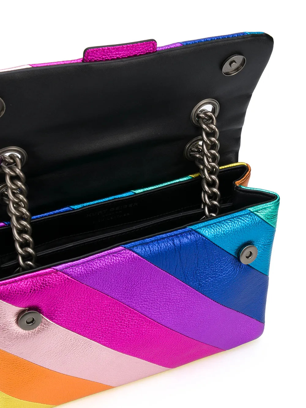 Kurt Geiger London Kensington Leather Shoulder Bag — Same as shown — Size One Size — Detail View