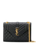 Saint Laurent Cassandra Quilted Shoulder Bag — Same as shown — Size One Size — Front View