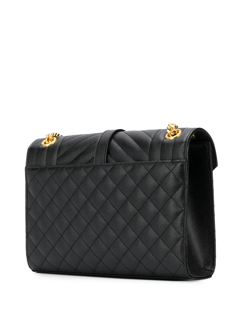 Saint Laurent Cassandra Quilted Shoulder Bag — Same as shown — Size One Size — Back View