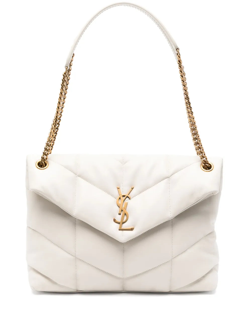 Saint Laurent Medium Loulou Puffer Shoulder Bag — Same as shown — Size One Size — Front View