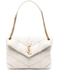 Saint Laurent Medium Loulou Puffer Shoulder Bag — Same as shown — Size One Size — Front View