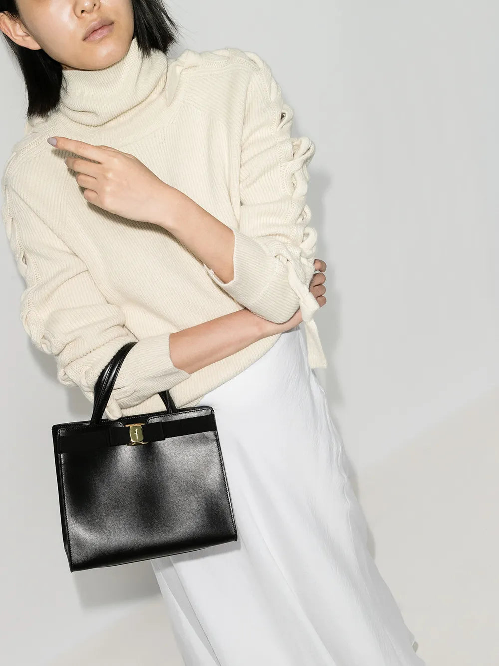 Ferragamo Vara Shoulder Bag — Same as shown — Size One Size — Side View
