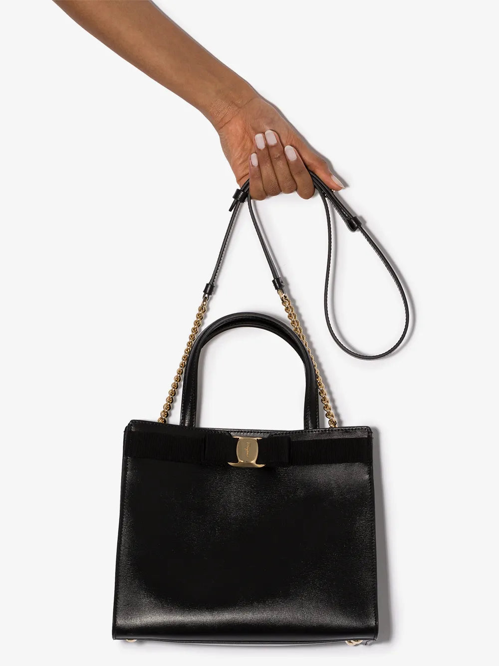 Ferragamo Vara Shoulder Bag — Same as shown — Size One Size — Top View