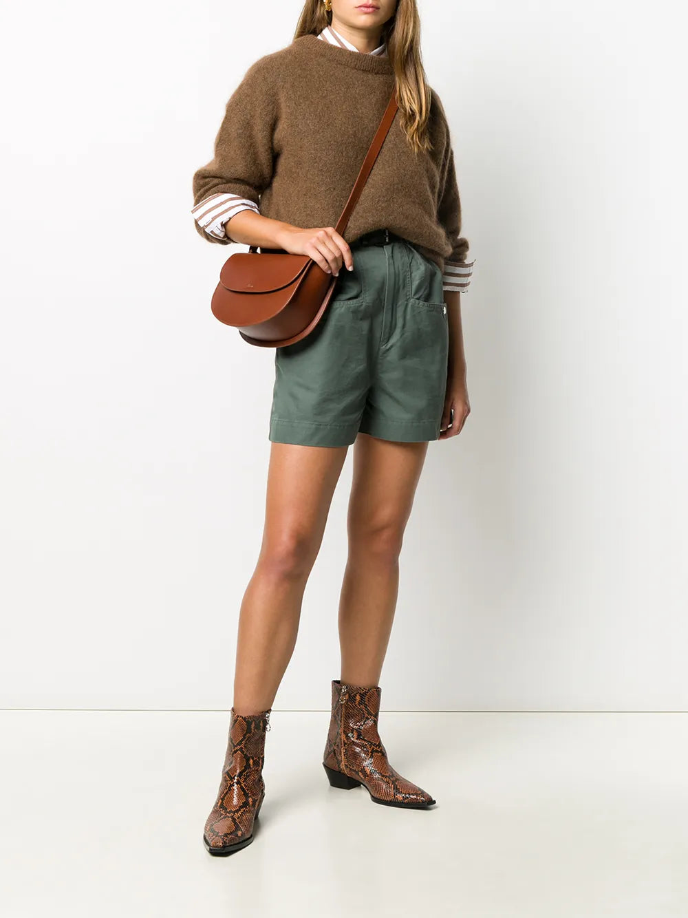Apc Geneve Flap Shoulder Bag — Same as shown — Size One Size — Side View