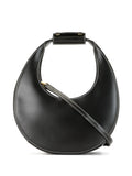 Staud Mini Moon Leather Shoulder Bag — Same as shown — Size One Size — Front View