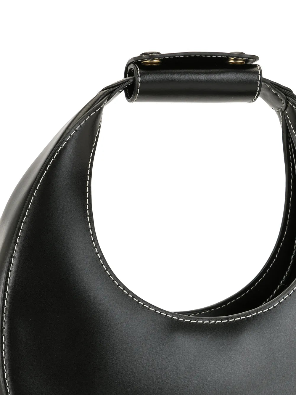 Staud Mini Moon Leather Shoulder Bag — Same as shown — Size One Size — Top View