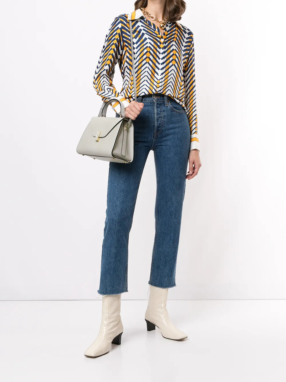 Valextra Medium Iside Tote — Same as shown — Size One Size — Side View