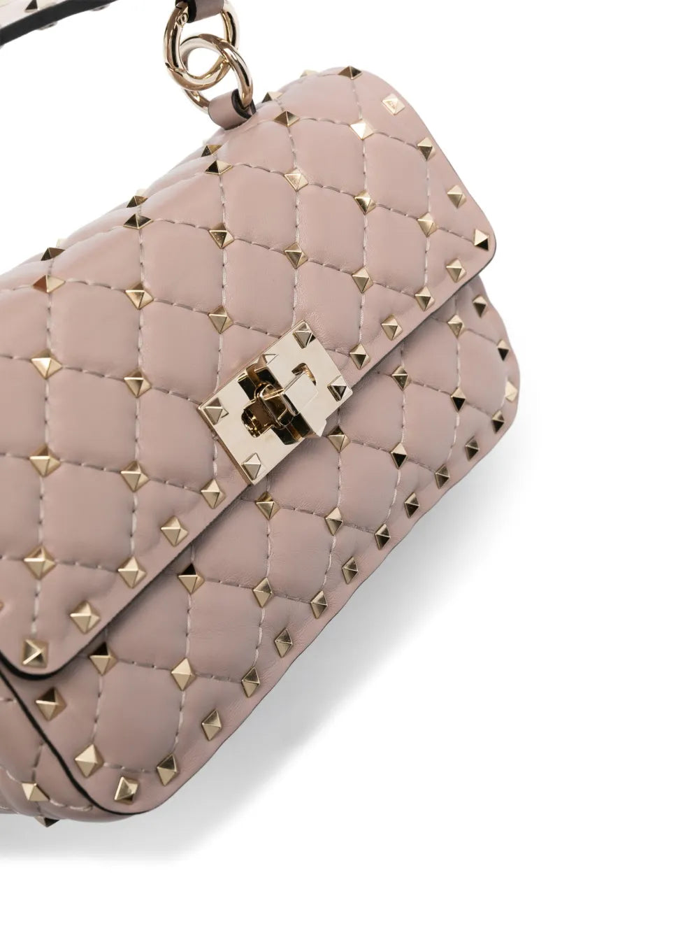 Valentino Garavani Small Rockstud Spike Shoulder Bag — Same as shown — Size One Size — Top View