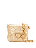 Chanel Pre Owned 1990S Diamond Quilted Mini Shoulder Bag — Same as shown — Size One Size — Front View