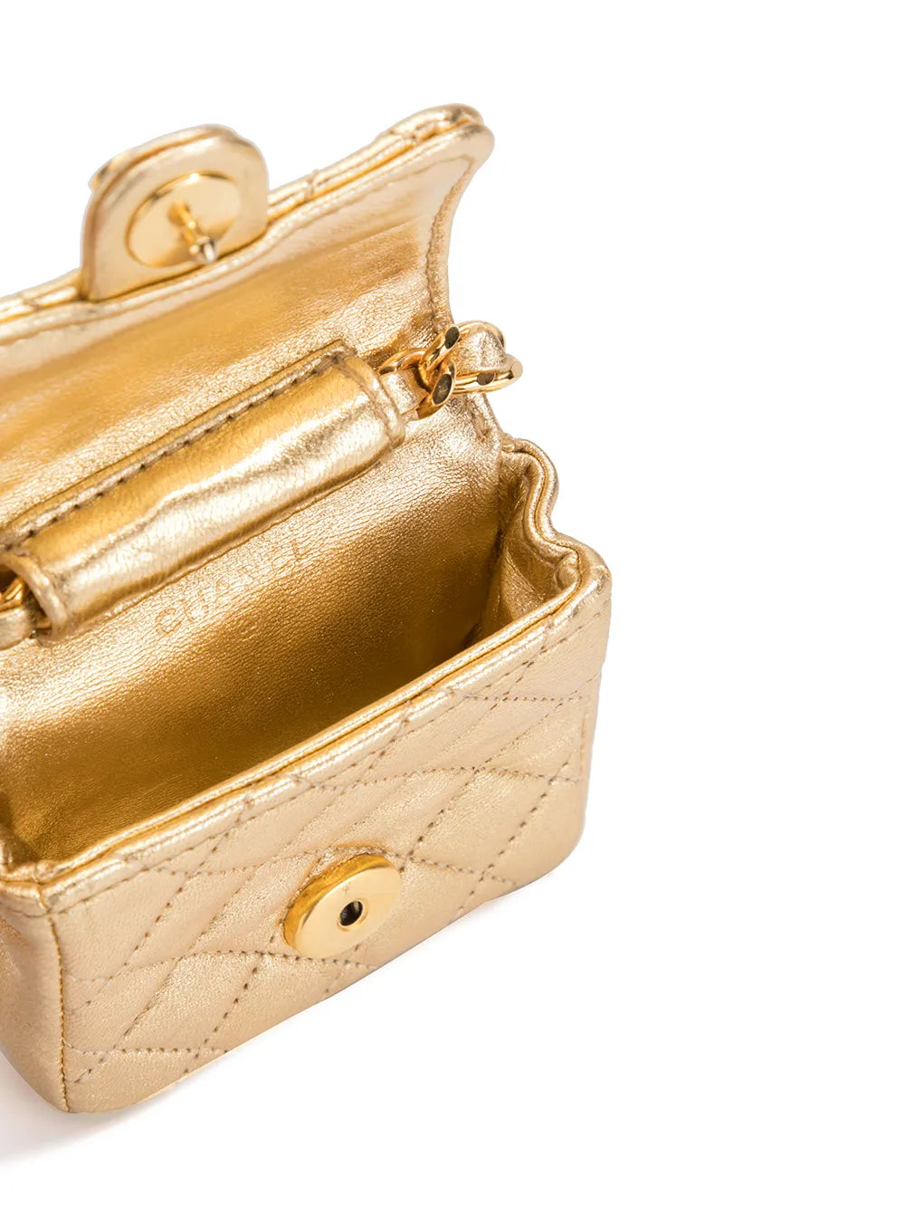 Chanel Pre Owned 1990S Diamond Quilted Mini Shoulder Bag — Same as shown — Size One Size — Detail View