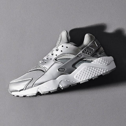 Nike Air Huarache 'Metallic Silver' — UK 3 | EU 35.5 | US 3.5 — Back View