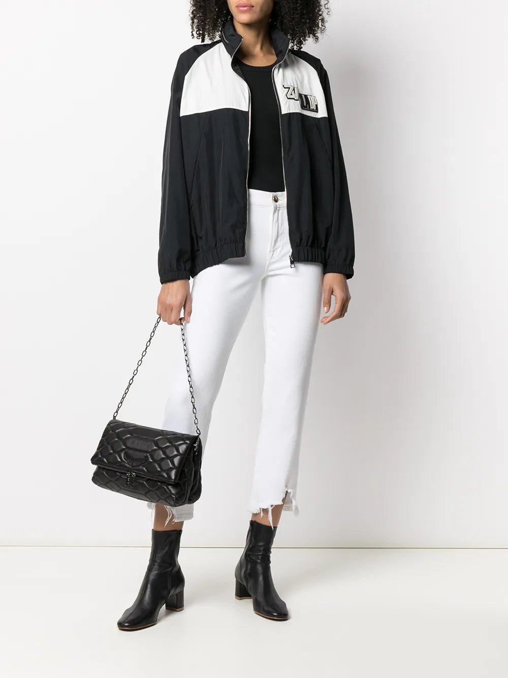 Zadigvoltaire Xl Rocky Scale Bag — Same as shown — Size One Size — Side View