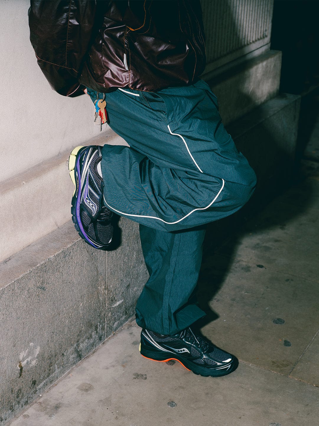 Saucony Progrid Guide 7 'Black Multi' — UK 1 — Alternate View 9