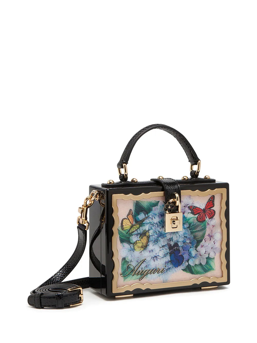 Dolce Gabbana Postcard Dolce Box Top Handle Bag — Same as shown — Size One Size — Back View