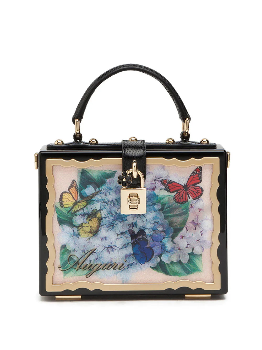 Dolce Gabbana Postcard Dolce Box Top Handle Bag — Same as shown — Size One Size — Front View