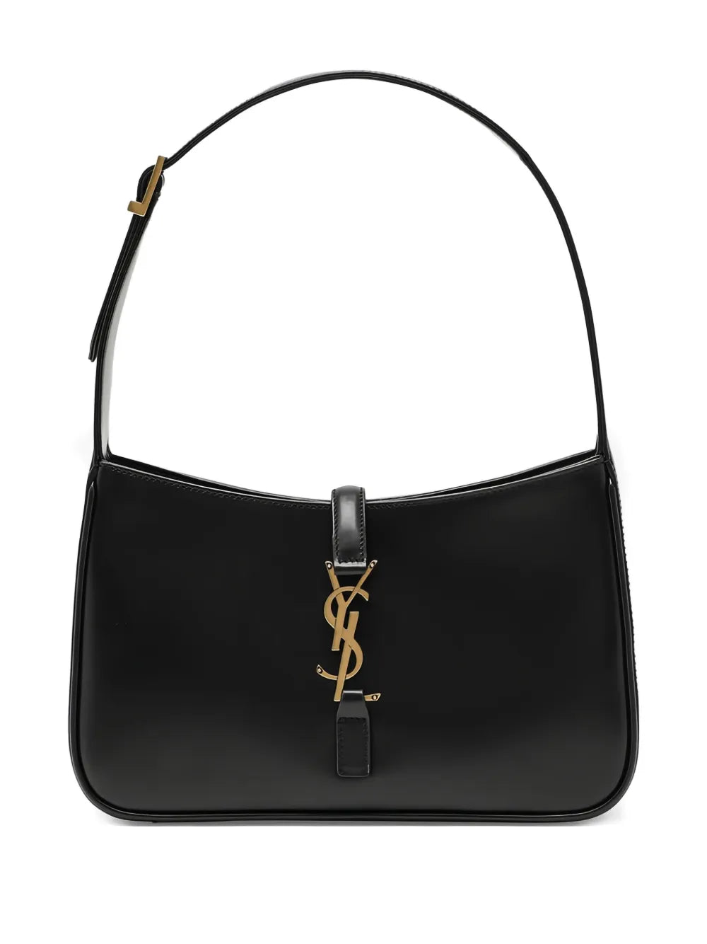Saint Laurent 5A7 Logo Plaque Shoulder Bag — Same as shown — Size One Size — Front View