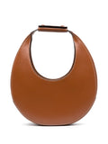 Staud Moon Leather Shoulder Bag — Same as shown — Size One Size — Front View